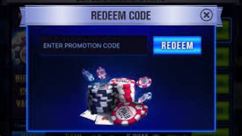 redeem code wsop 2024